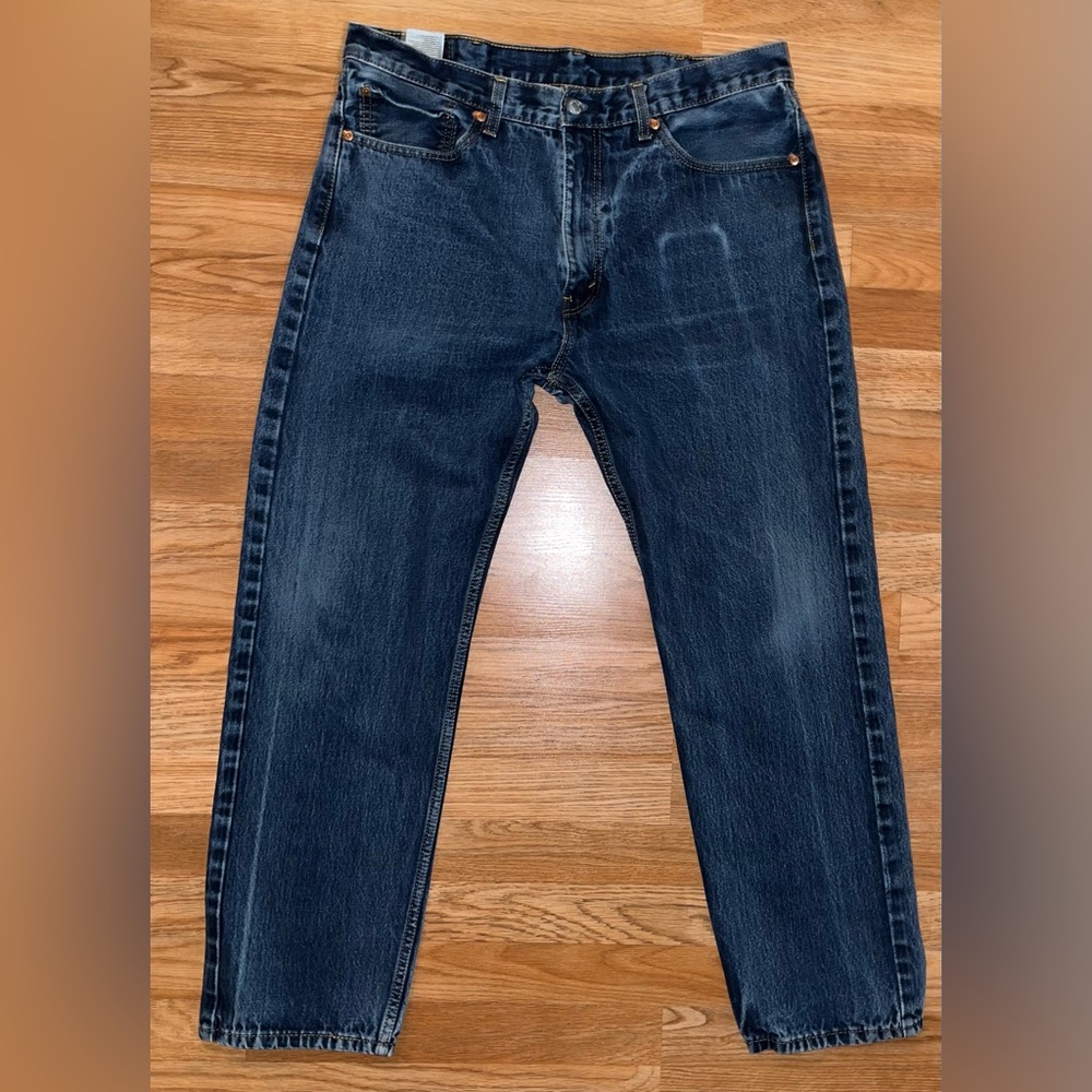 Levi’s Men’s 505 Jeans Size 38x32 Blue Denim